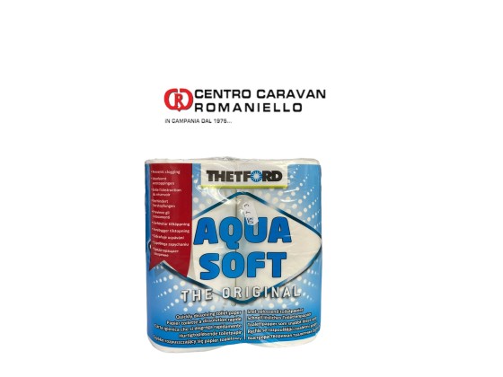 Carta Igienica Thetford Aqua Soft Idrosolubile per WC Chimici