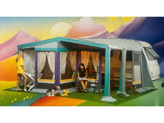 Veranda Prestige Eurotenda tg.F profondità mt 4 sviluppo 870-890